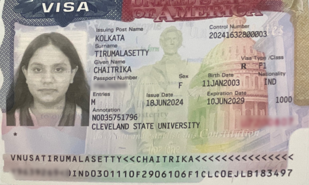 Visa Approval - Student 1